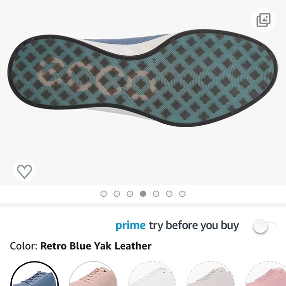 ECCO Women's S-lite leather golf sneaker - Picture 2 of 16